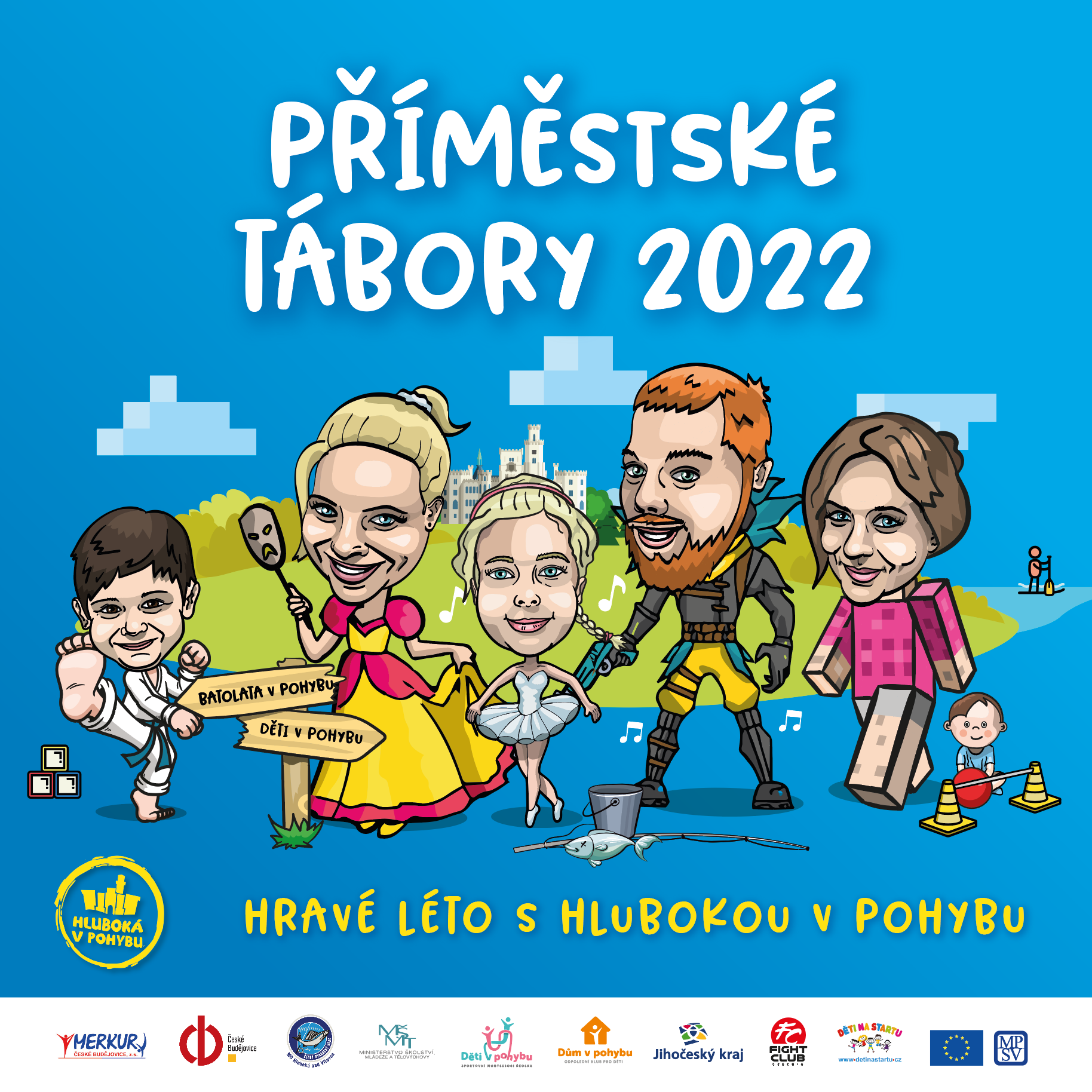 Příměstské tábory 2022 na obzoru: užijeme si hravé léto!