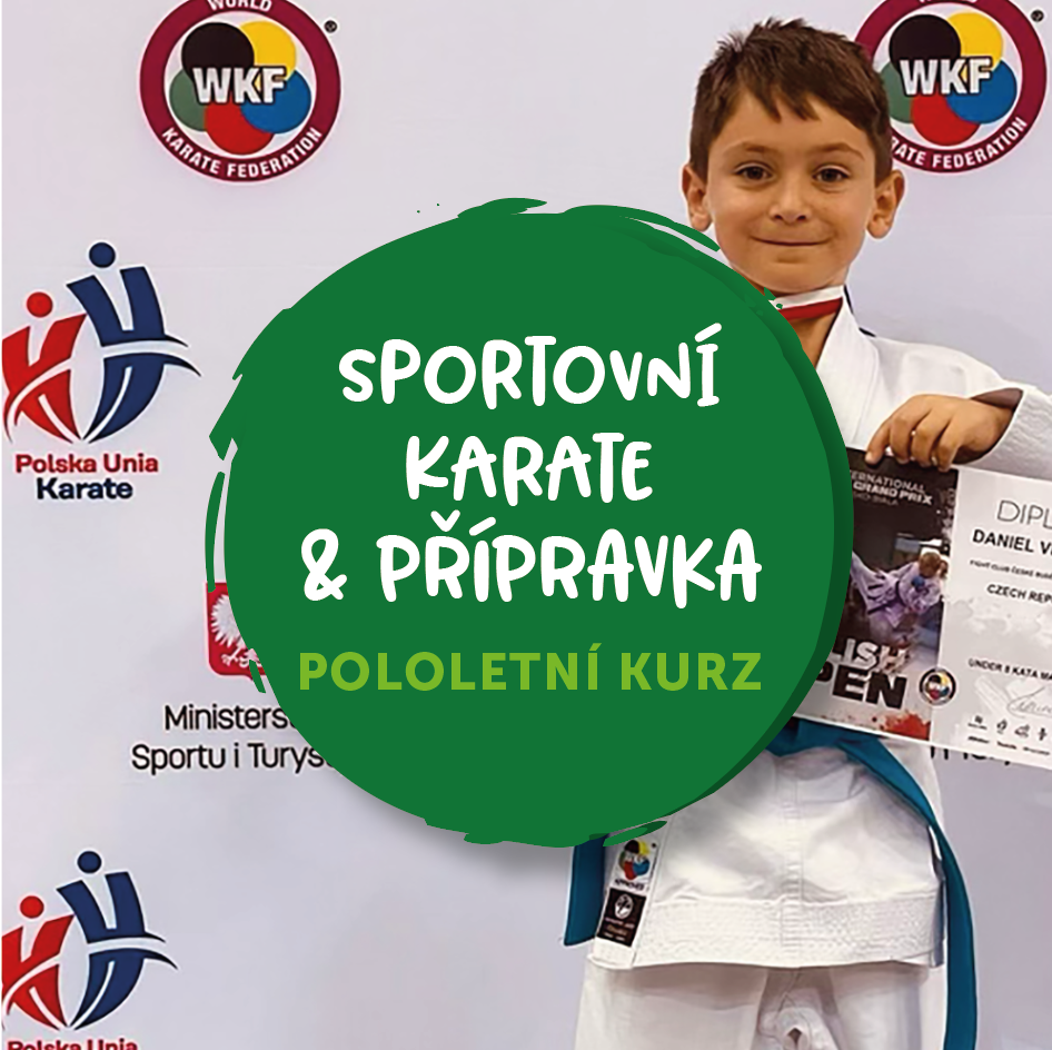 Pololetní kurz: sportovní karate & přípravka
